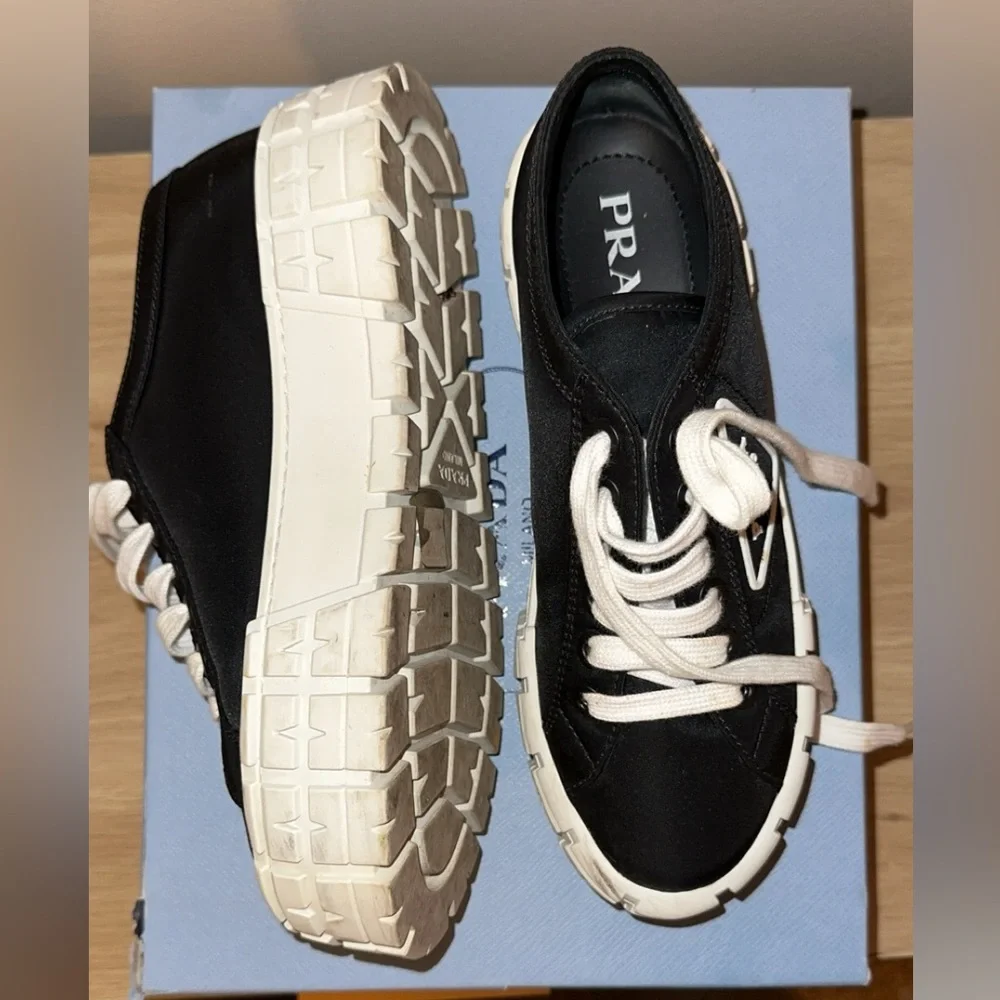 Prada platform sneakers - Picture 3 of 5